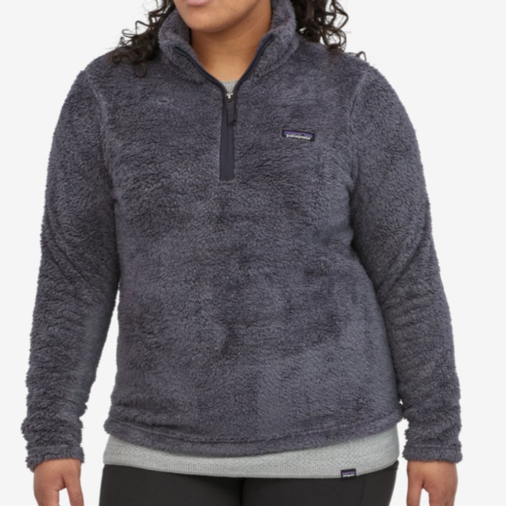 Patagonia | Los Gatos 1/4 Zip Fleece Pullover | Smolder Blue | Small
